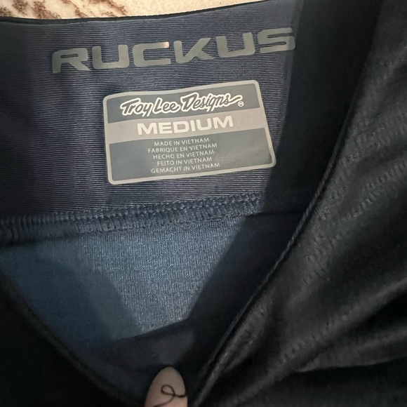 NWT Troy Lee Designs 3/4 sleeve ruckus riding jersey navy size medium - Picture 3 of 8